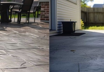 Stamped vs. Broom Finish: Which Concrete is Right for Your Patio Extension?