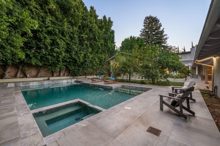 pool decking and pool renovation