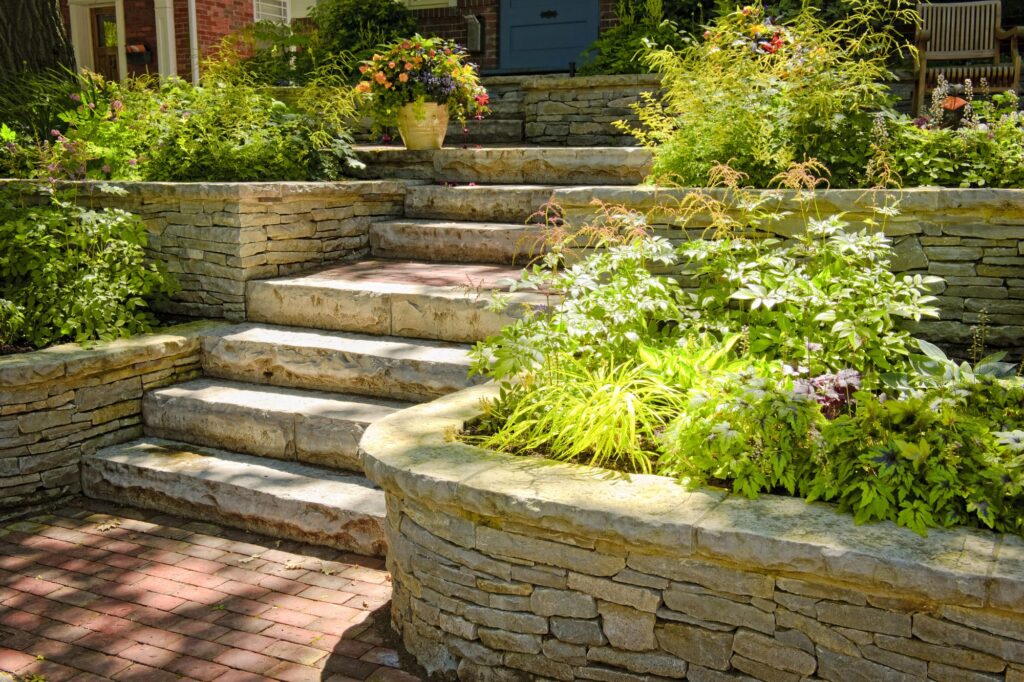 stone landscaping