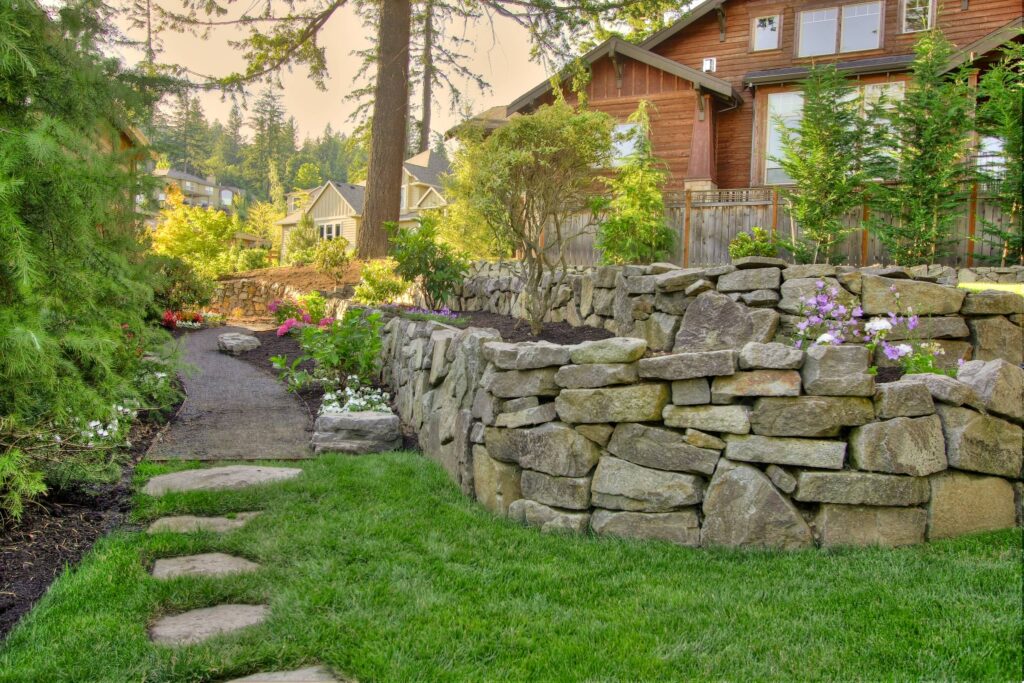 stone landscaping