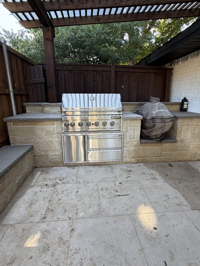 outdoor kitchens