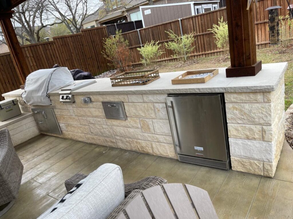 outdoor kitchens